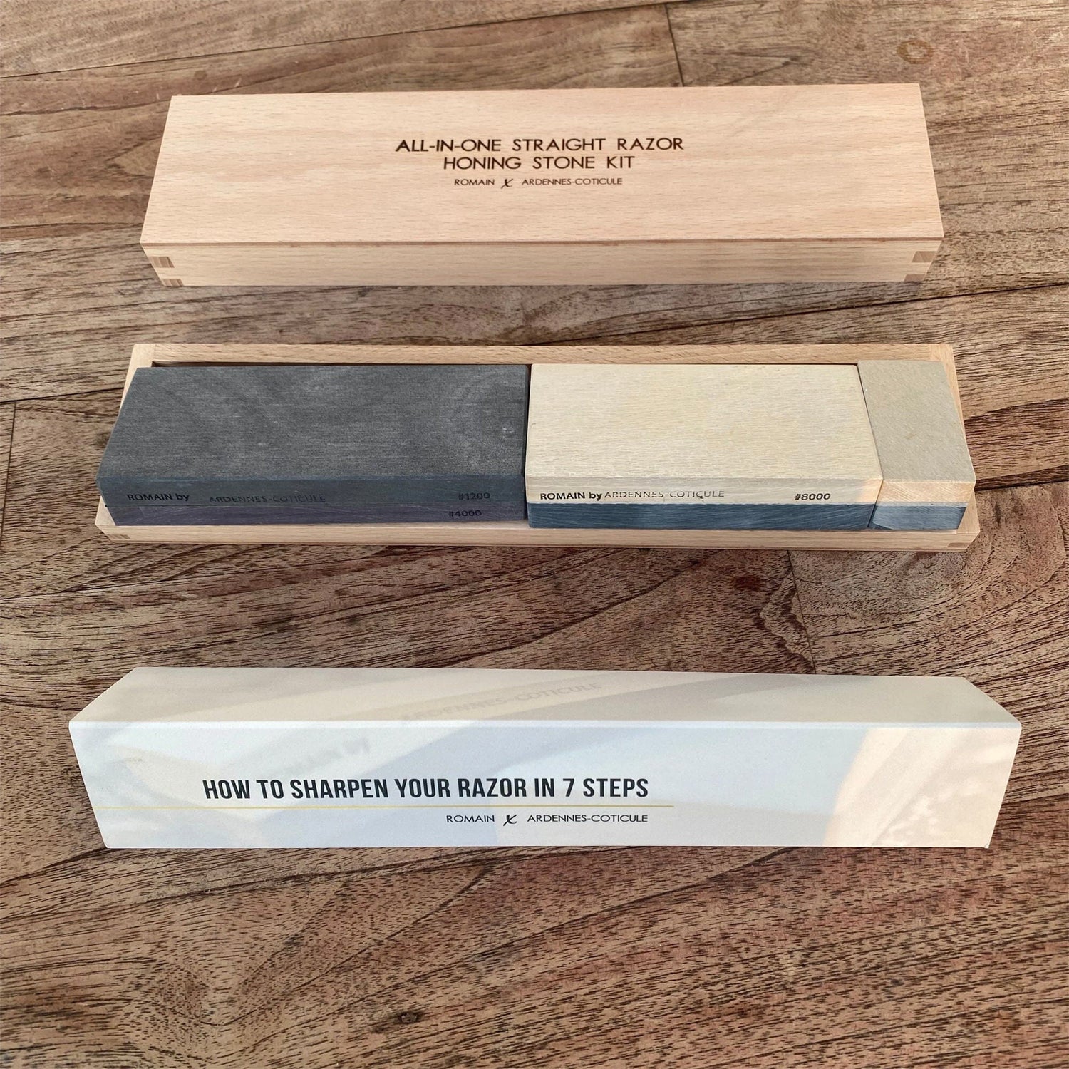 Belgian Coticule All-in-One Honing Kit Sharpening Stone Belgian Coticule 
