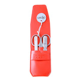 Alpen 3-Piece Manicure Set with Leather Flap Case Manicure Set Alpen Red 