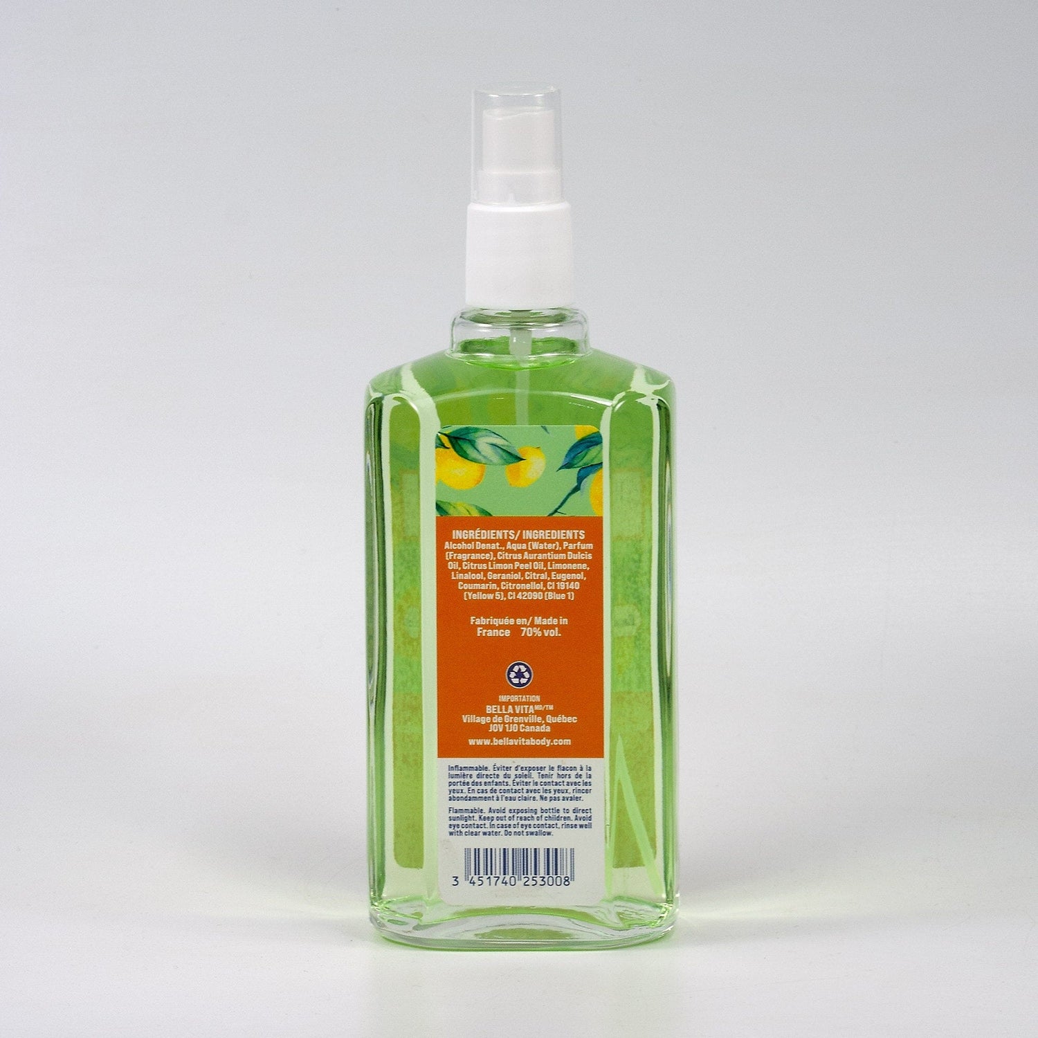 Bella Vita Fraîcheur d'Été Eau de Cologne Perfume & Cologne Bella Vita 