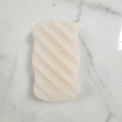 Caley-Beth Large Konjac Sponge for Body & Face Sponge Caley-Beth Pure Natural White 
