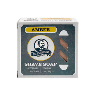 Col. Conk Amber Shaving Soap, Small Shaving Soap Col. Ichabod Conk 