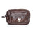 Campomaggi Leather Toiletry Bag with Front Pocket Toiletry Bag Campomaggi Dark Brown 