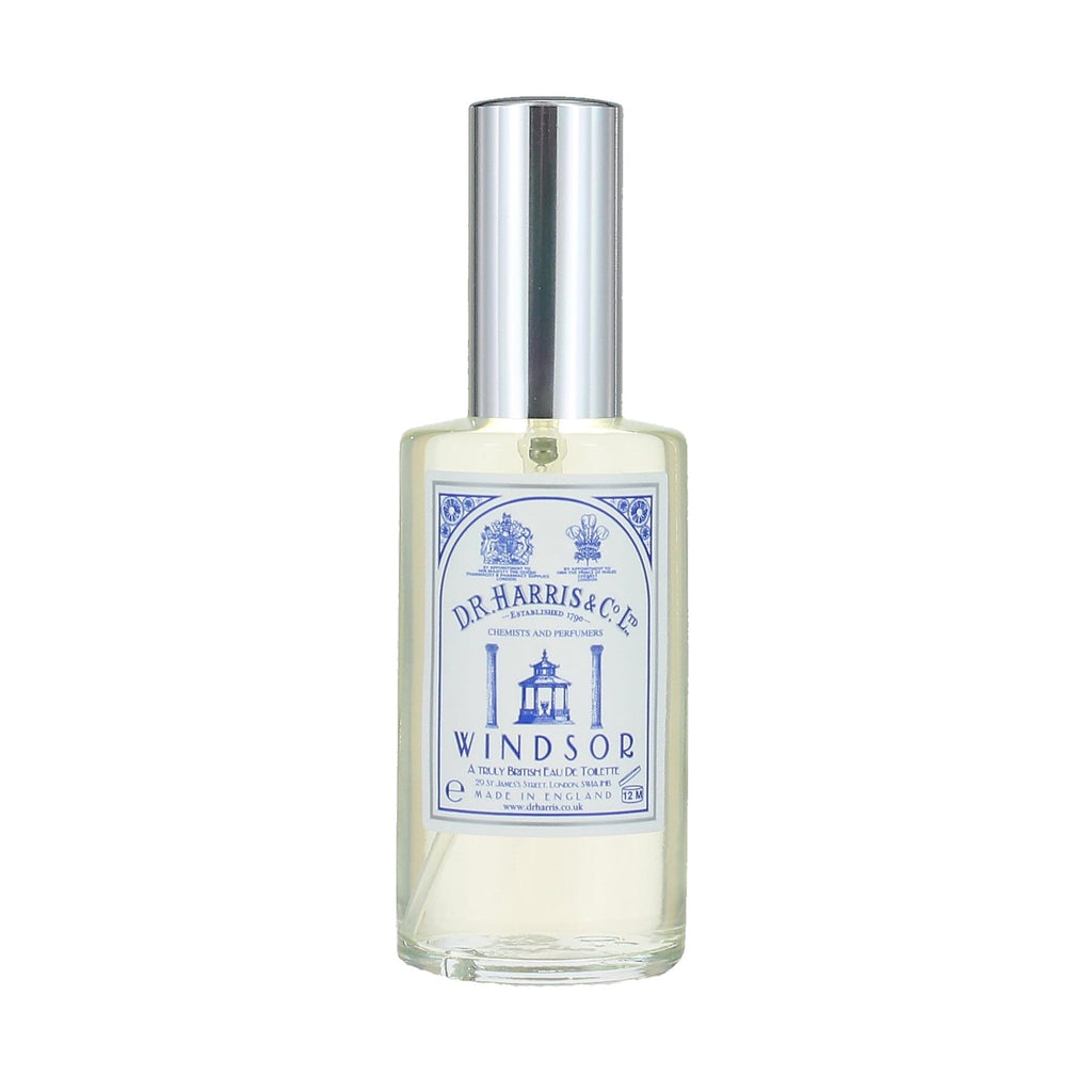 D.R. Harris Windsor Eau de Toilette Men's Fragrance D.R. Harris & Co 50 ml Glass Spray Bottle 