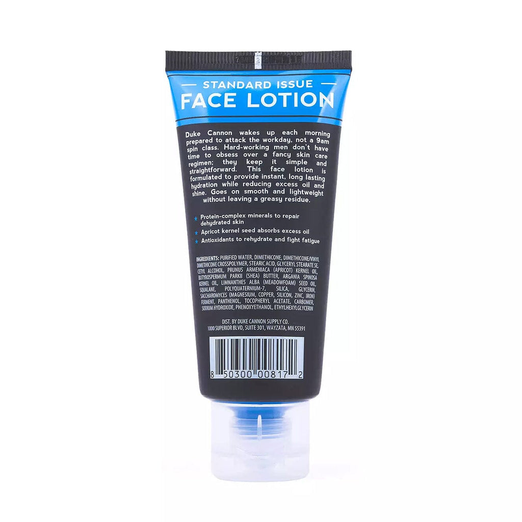 Duke Cannon Supply Co. Standard Issue Face Lotion, Travel Size Face Cream Duke Cannon Supply Co 