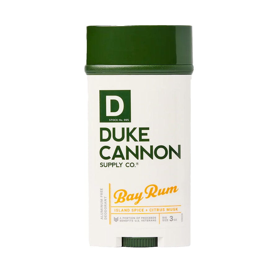 Duke Cannon Aluminum-Free Deodorant Deodorant Stick Duke Cannon Supply Co Bay Rum 