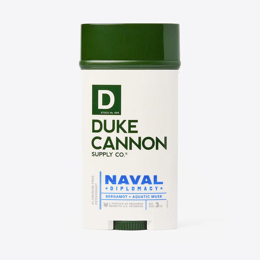 Duke Cannon Aluminum-Free Deodorant Deodorant Stick Duke Cannon Supply Co Naval Diplomacy 