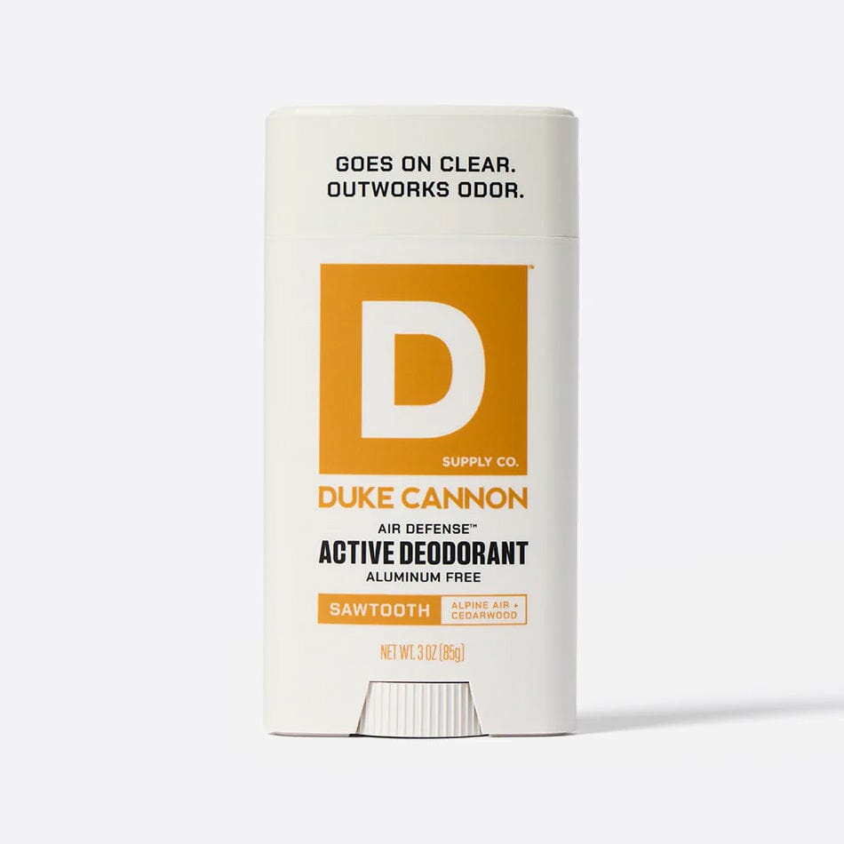 Duke Cannon Supply Co. Air Defense Active Deodorant Aluminum Free Deodorant Stick Duke Cannon Supply Co Sawtooth 