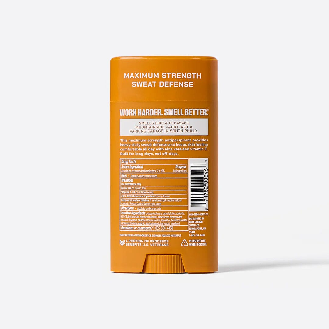 Duke Cannon Supply Co. Deodorant Deodorant Stick Duke Cannon Supply Co 