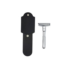 DOVO Leather Safety Razor Leather Sheath Razor Case DOVO 