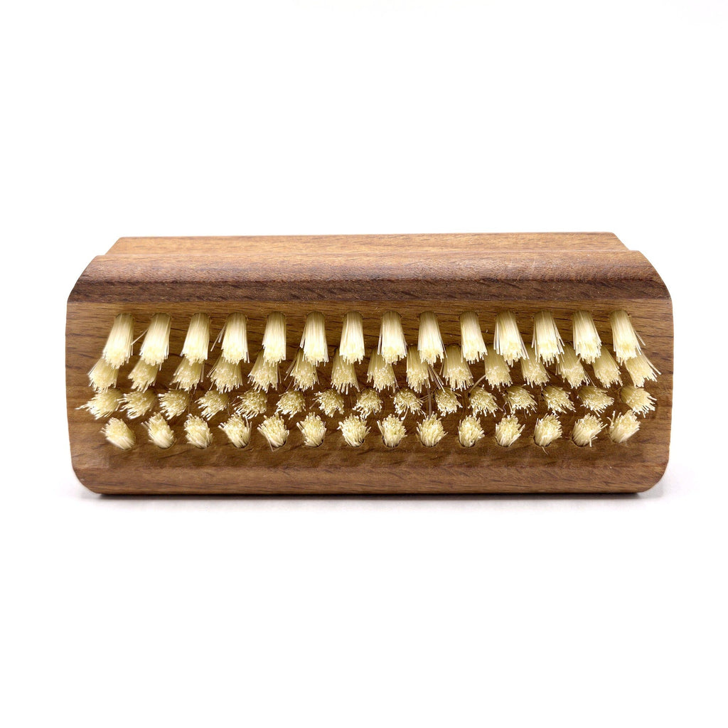 Light or Dark Natural Bristle Ash Wood Nail Brush - Made in Germany Nail Brush Fendrihan 