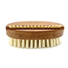 Thermo-Ash Wood Boar Bristle Nail Brush with Light or Dark Bristles - Made in Germany Nail Brush Fendrihan 