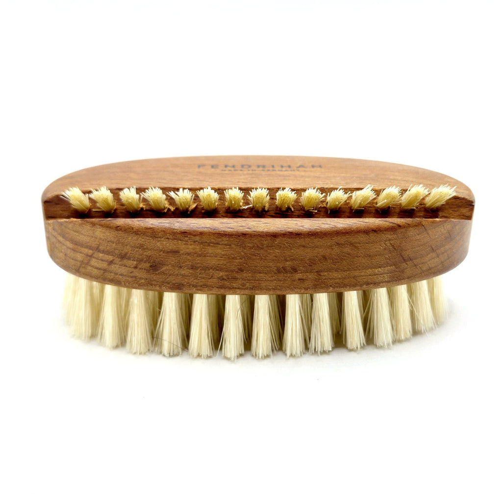 Thermo-Ash Wood Boar Bristle Nail Brush with Light or Dark Bristles - Made in Germany Nail Brush Fendrihan 