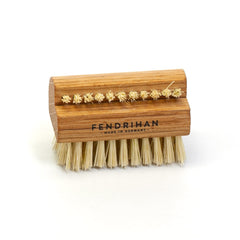 Fendrihan Oak Wood Nail Brush with Pure or Tampico Bristles - Made in Germany Nail Brush Fendrihan Tampico (White) Fibre 