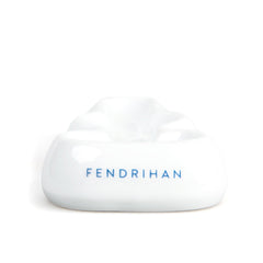 Scratch and Dent Fendrihan Fendrihan Porcelain Safety Razor Holder, Dark Blue (Minor Chips Underneath/Rough Bottom) 