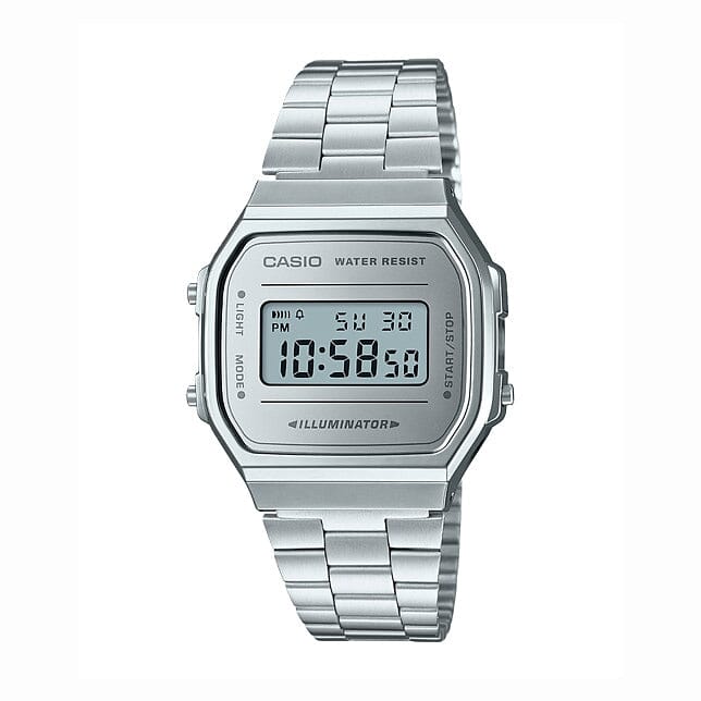 CASIO Vintage A168WEM Digital Watch Watch Casio Silver 