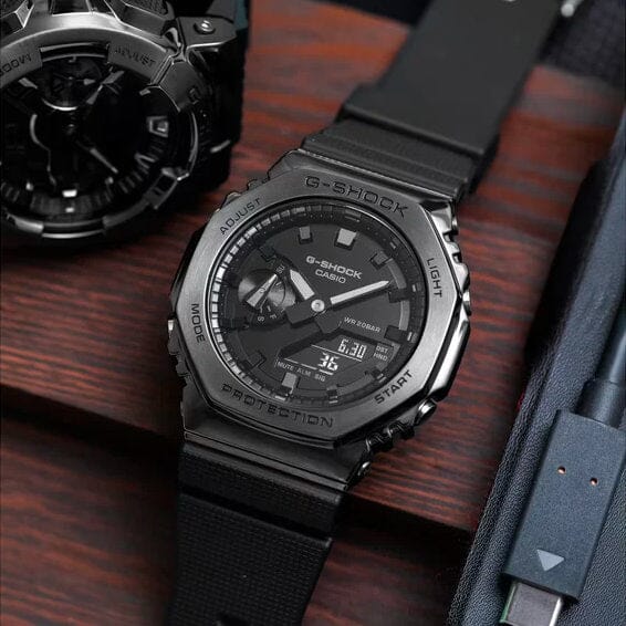 CASIO G-Shock GM2100BB-1A Men's Watch Watch Casio 