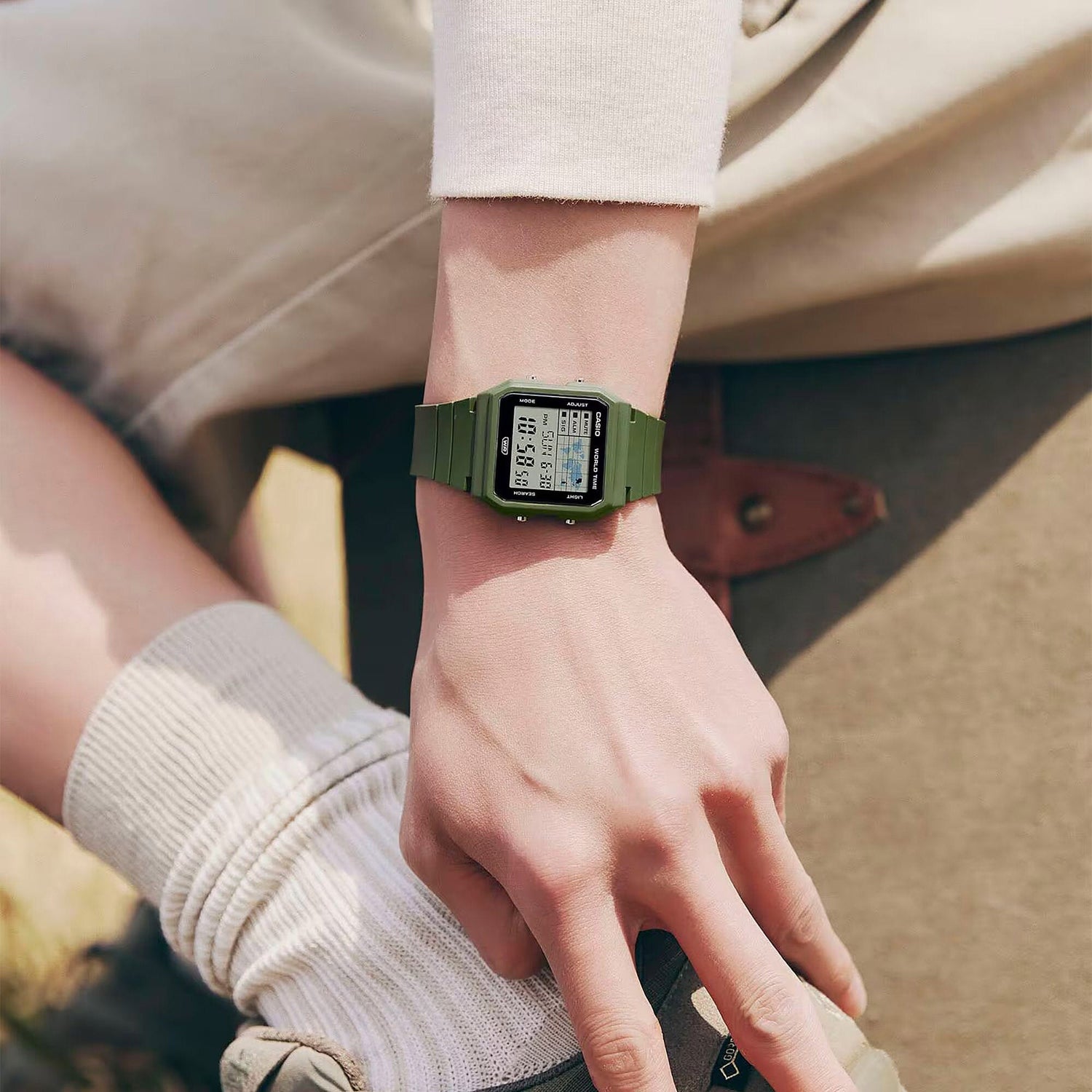 CASIO POP LF-30W World Map Digital Watch Watch Casio 