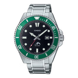 CASIO MDV106DD Series Classic Men’s Analog Watch, Steel Band Watch Casio 