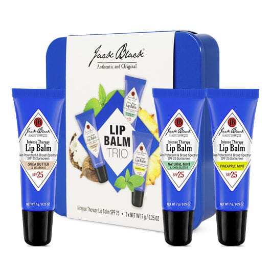 Jack Black Lip Balm Trio Lip Balms Jack Black 