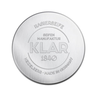 Klar's Shaving Soap in Tin, Sandalwood Shaving Soap Klar Seifen 