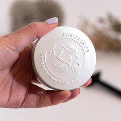 Klar's Shaving Soap in Tin, Sandalwood Shaving Soap Klar Seifen 