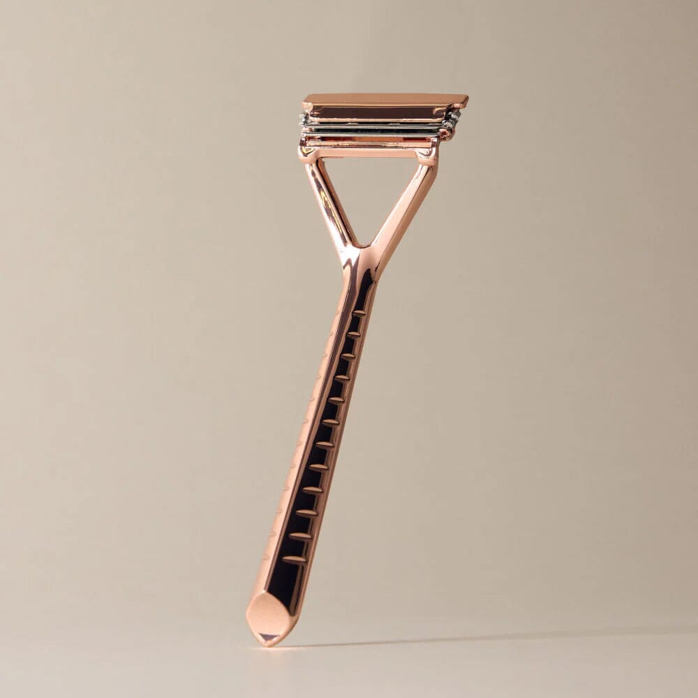 Leaf Shave Co. Leaf Razor Safety Razor Leaf Shave Co Rose Gold 