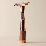 Leaf Shave Co. The Twig Thorn Razor Safety Razor Leaf Shave Co Rose Gold 