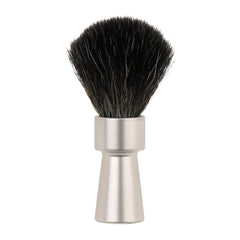 Merkur Shaving Brush 1100 Inox Stainless Steel, Satin Shaving Brush Merkur 