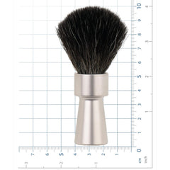 Merkur Shaving Brush 1100 Inox Stainless Steel, Satin Shaving Brush Merkur 