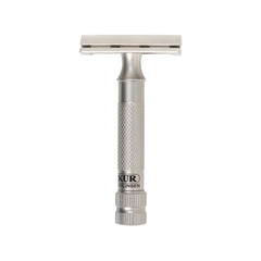 Merkur 34 HD INOX Stainless Steel Safety Razor, Satin Finish Double Edge Safety Razor Merkur 