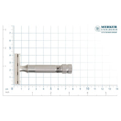 Merkur 34 HD INOX Stainless Steel Safety Razor, Satin Finish Double Edge Safety Razor Merkur 