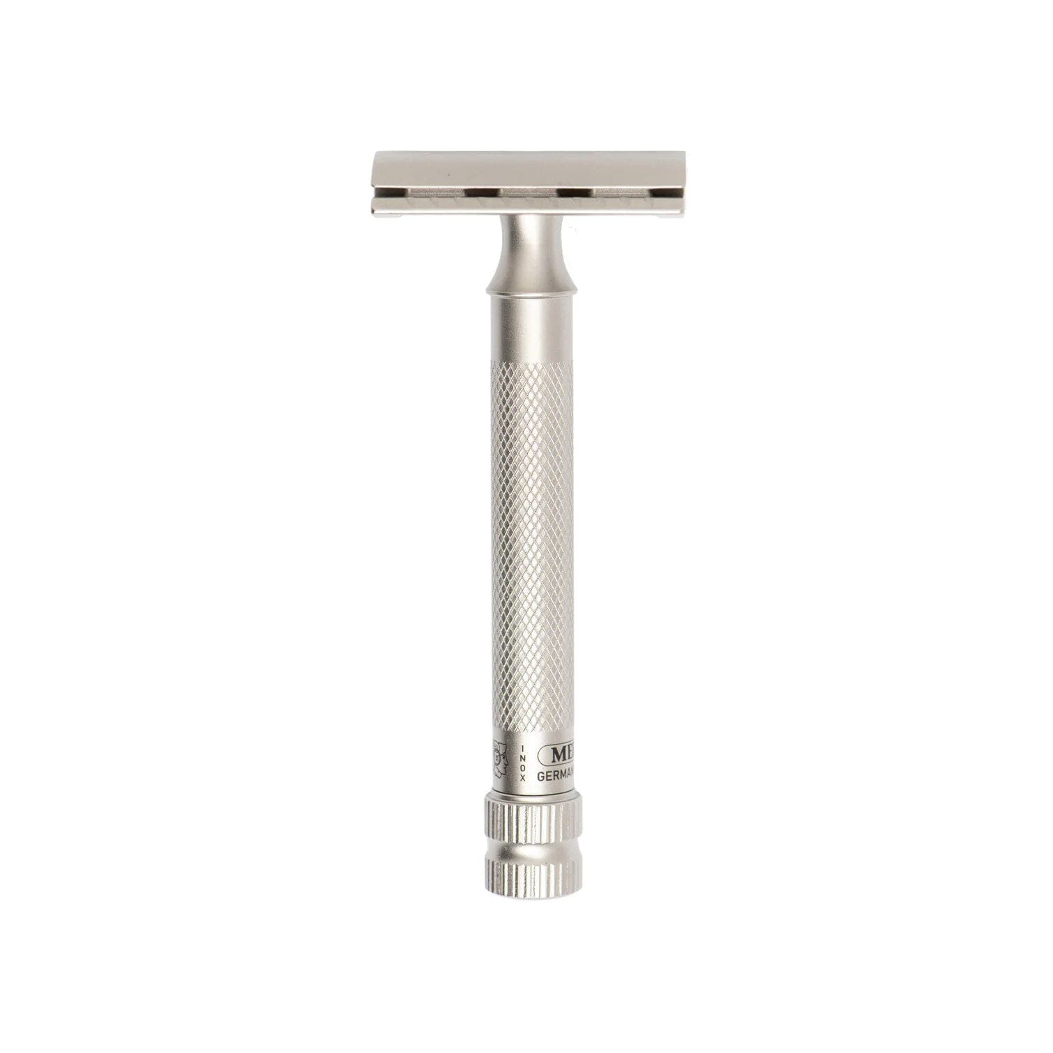 Merkur 34 INOX XL Double Edge Safety Razor, Satin Finish