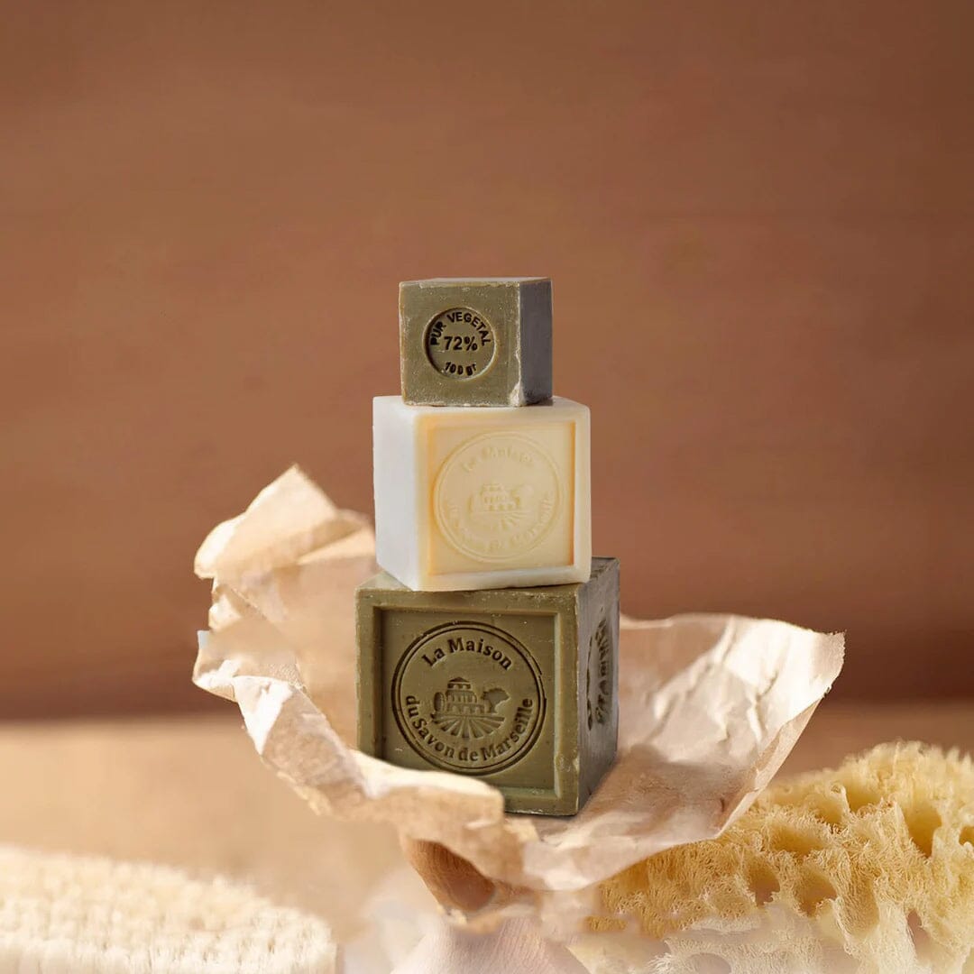 La Maison du Savon de Marseille Olive Oil Cube Soap Bar La Maison du Savon de Marseille 