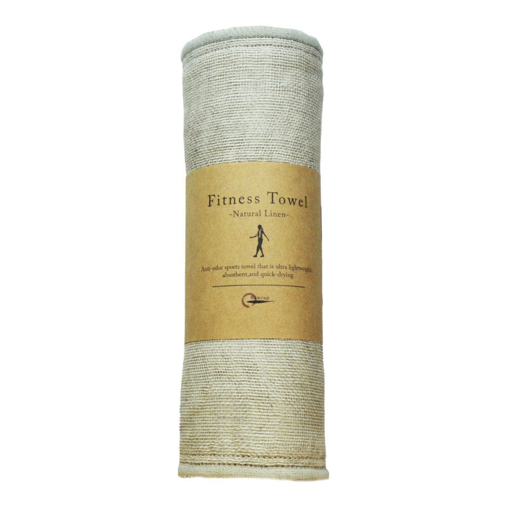 Nawrap Anti-Odour Fitness Towel Towel Nawrap Natural Linen 