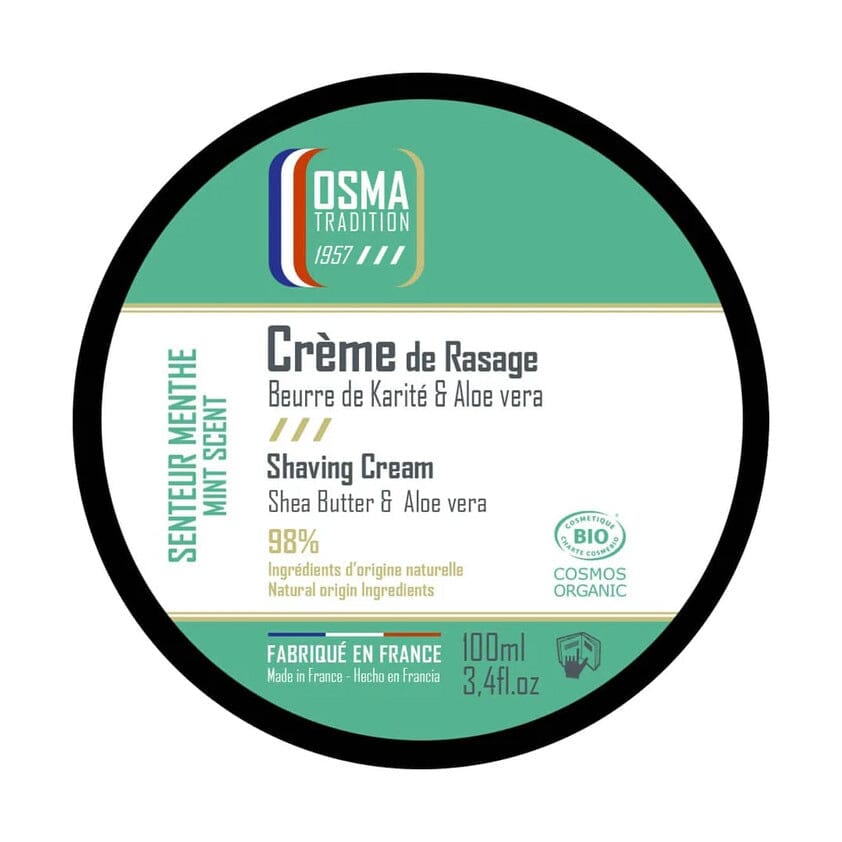 Osma Cosmos Organic Shaving Cream Shaving Cream Laboratoires Osma Mint 