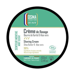 Osma Cosmos Organic Shaving Cream Shaving Cream Laboratoires Osma Mint 