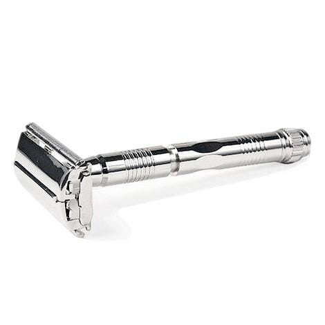 Scratch and Dent Fendrihan Parker 90R Double-Edge Safety Razor, Butterfly Opening (Damaged Box) 