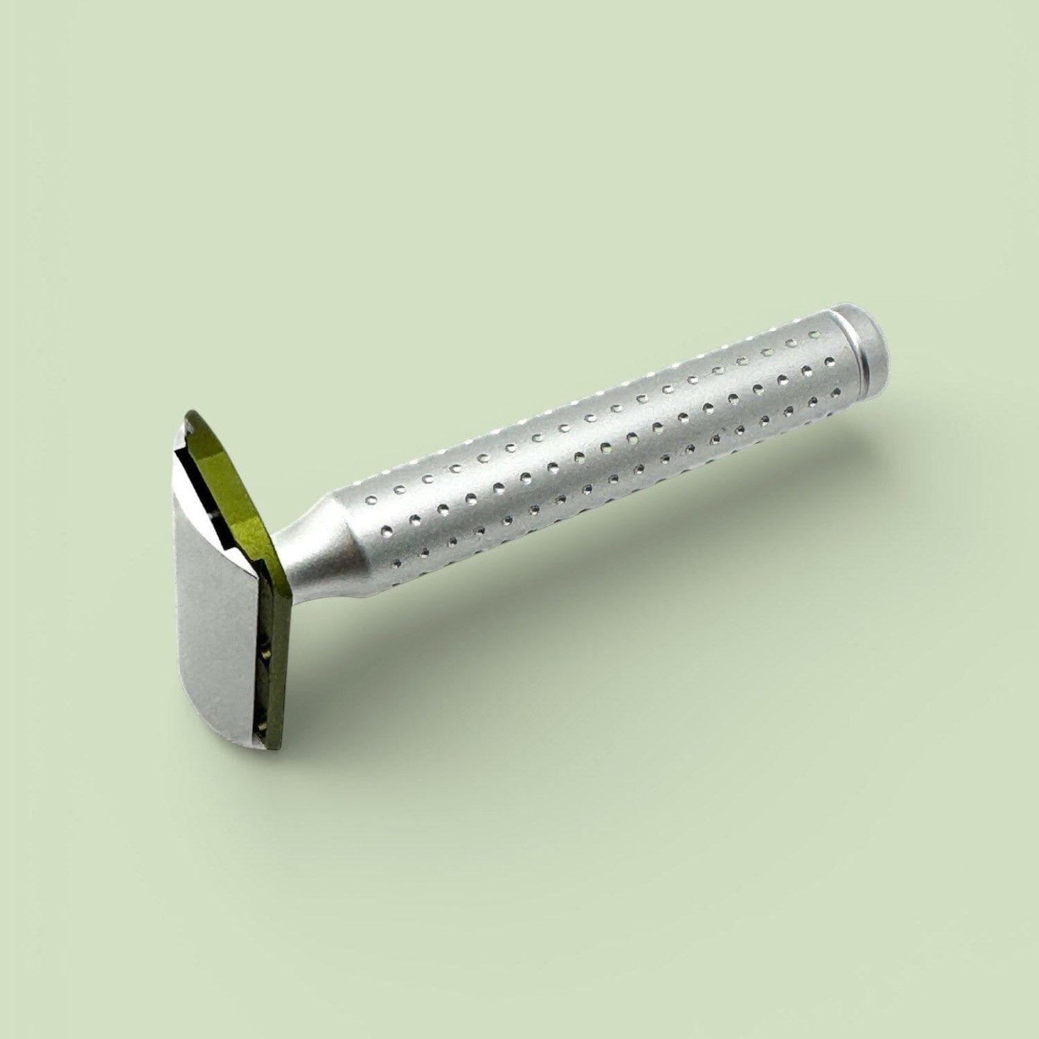 Parker AeroShave Aluminum Safety Razor, Small Handle Safety Razor Parker Razors 