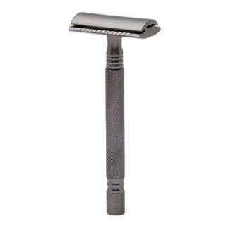 Pearl Shaving SS-01 Double Edge Safety Razor, Graphite Black Safety Razor Pearl Shaving 
