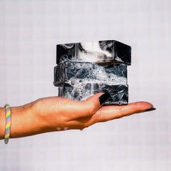 Rebels Refinery Charcoal Marble Soap Body Soap Rebels Refinery 
