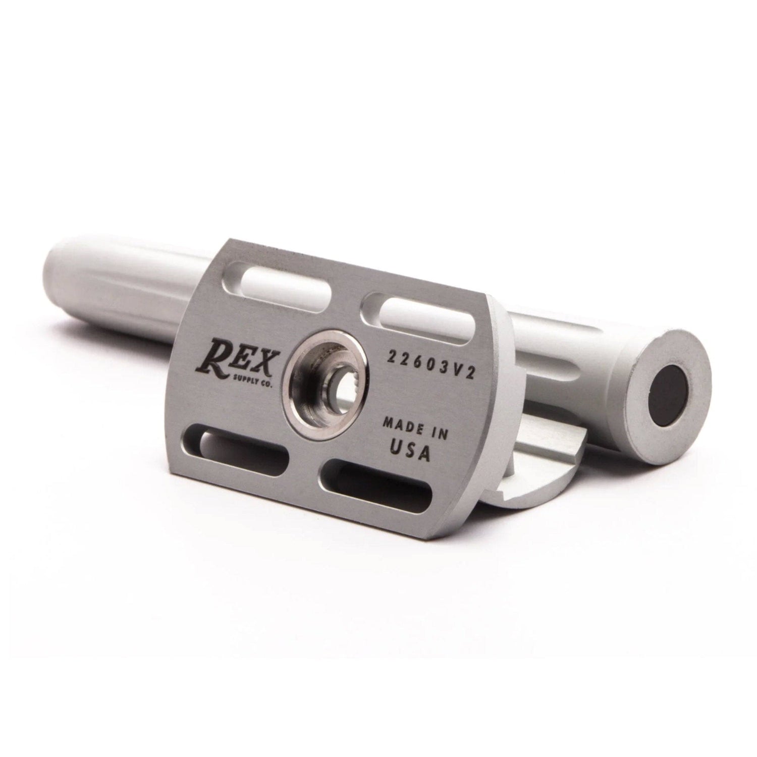 REX Supply Co. Page Three Piece Aluminum Safety Razor Safety Razor REX 