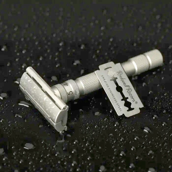 Rockwell T2 Stainless Steel Safety Razor – Fendrihan Canada