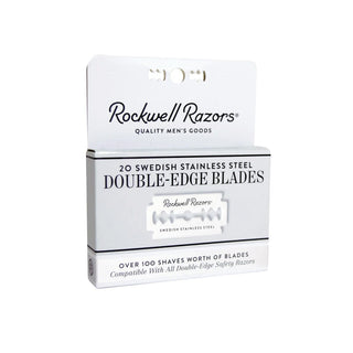 20 Rockwell Double-Edge Stainless Steel Razor Blades Razor Blades Rockwell 