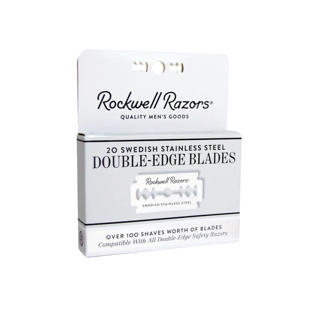 20 Rockwell Double-Edge Stainless Steel Razor Blades — Fendrihan Canada