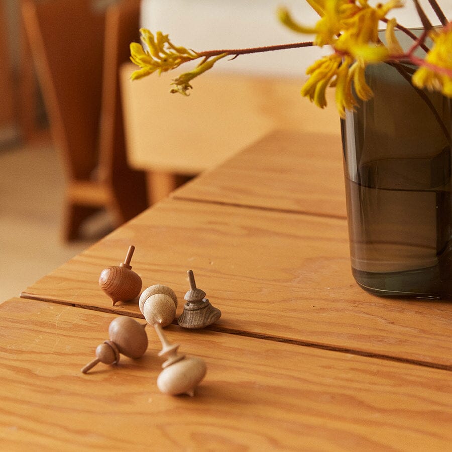 Mokkougei Sasahara Koma Spinning Tops Novelty Japanese Exclusives 