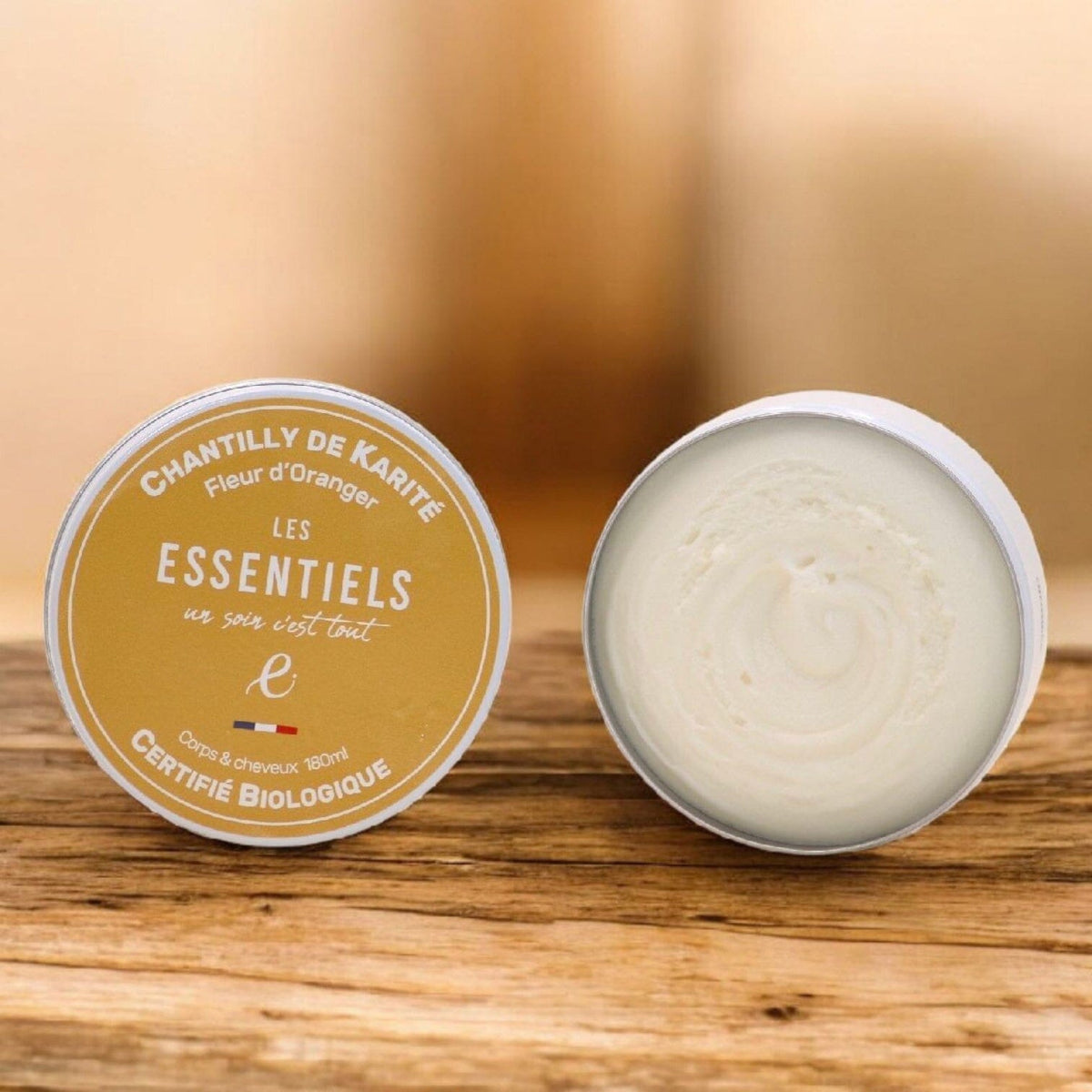 Les Essentiels Shea Butter Whipped Cream Body Lotion Maître Savonitto Orange Blossom 