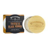 Scottish Fine Soaps Thistle and Black Pepper Shave Soap & Bowl Set Shaving Bowl and Soap Scottish Fine Soaps 
