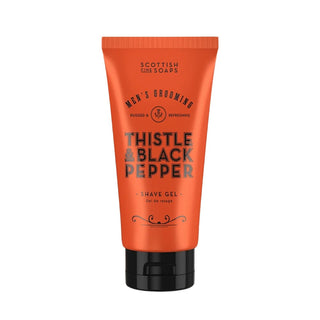 Scottish Fine Soaps Thistle & Black Pepper Shave Gel Shave Cream Scottish Fine Soaps 