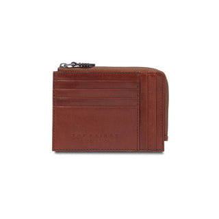 The Bridge Damiano Document Holder with 8 CC Slots and Coin Pouch Leather Wallet The Bridge 