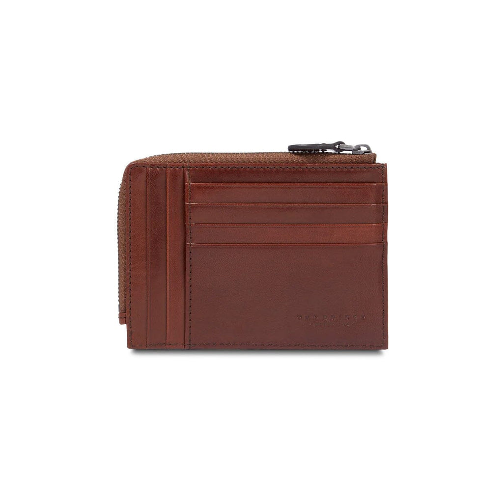 The Bridge Damiano Document Holder with 8 CC Slots and Coin Pouch Leather Wallet The Bridge 